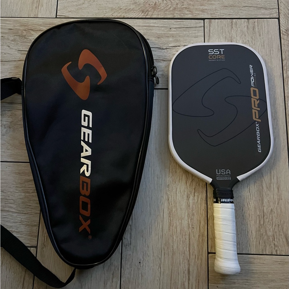 Gearbox Pickleball Paddle with Case